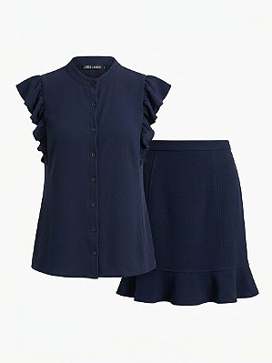 Conjunto azul marinho Linda de morrer - tam 44