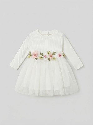Vestido tule Baby Clothes - tam 90