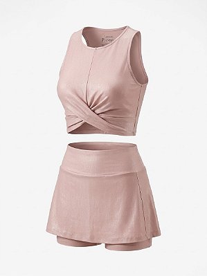 Conjunto fitness rosa Morena Rosa - tam P