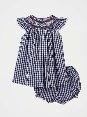 Conjunto quadriculado Madu kids - tam P