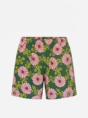 Bermuda seda Gucci X George Kenneth Scott - tam 46