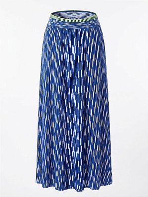 Saia midi tricot Le lis blanc - tam P