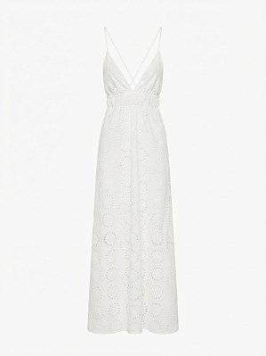 Vestido laise branco Consciência - tam G