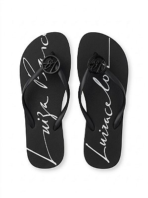 Chinelo preto Luiza Barcelos - tam 39/40