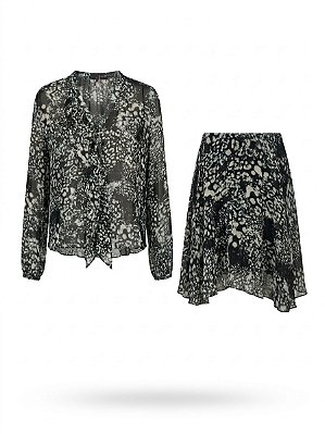 Conjunto animal print Animale - tam 36