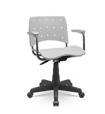 Cadeira Secretária Ergoplax Cinza