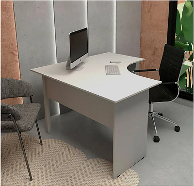 Mesa Angular Pé Painel New City Gebb Work