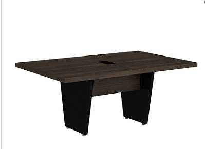 Mesa de Reunião Retangular 6 - 8 lugares Edge Gebb Work