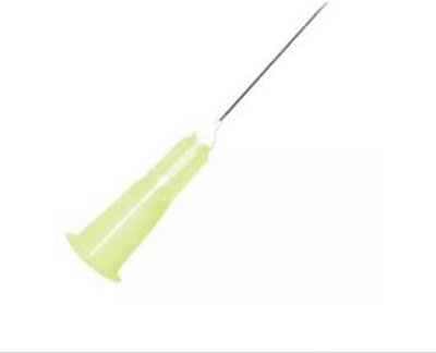 Agulha Hipodérmica Descartável BD - 30G  (0,30mm)x 1/2` (13mm) - Amarela  - 100 unidades