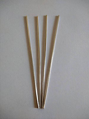 Eletrodo De Prata Pura 3g - 12cm - Unidade