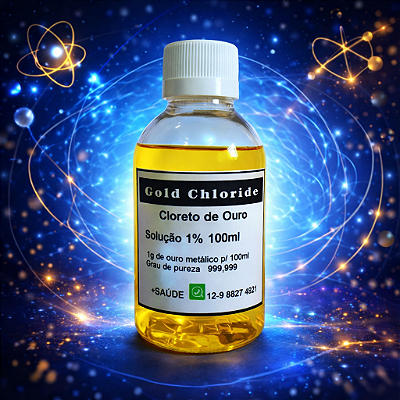 Cloreto De Ouro 100ml