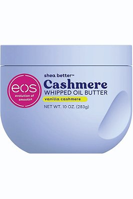 Manteiga Corporal EOS Cashmere Whipped Oil, Baunilha Cashmere 283gr 01 Unid