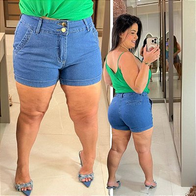Short Jeans Awa Isis Plus Size