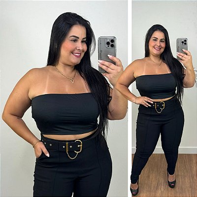 Top Faixa Plus Size