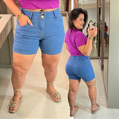 Short Jeans Awa Carla Plus Size