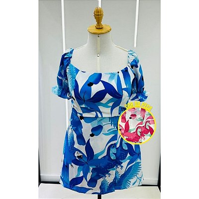 Conjunto Vip Duna Estampado Pink Plus Size