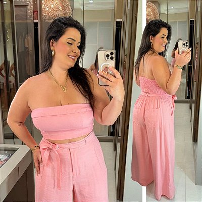 Conjunto Ivi Rosa BB Plus Size