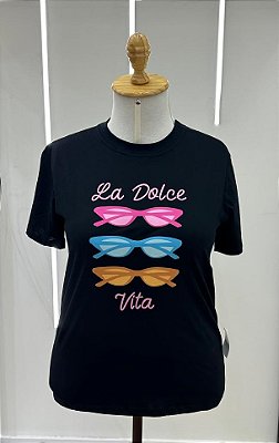 T shirt Dolce Preta Plus Size