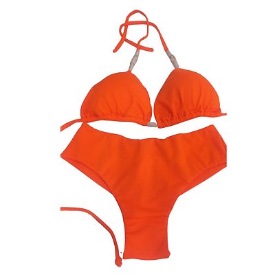 Biquíni Pri Laranja Plus Size