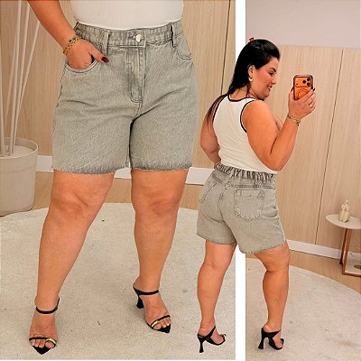 Bermuda Jeans FF Penélope Plus Size