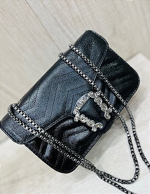 Bolsa Lara Preta Plus Size