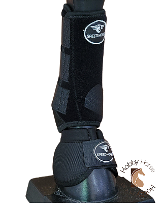 Kit caneleiras dianteiras + cloches Speed Horse preto