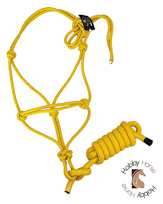 Cabresto 7 nós com cabo amarelo