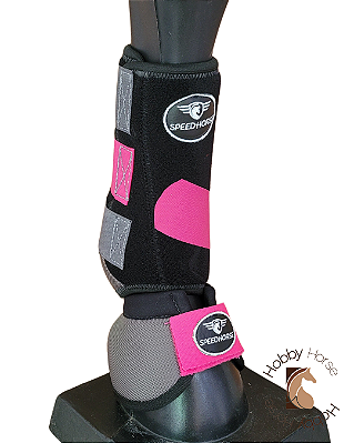 Conjunto dianteiro Speed Horse cinza/rosa