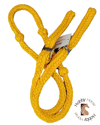 Rédea de nylon nacional amarelo