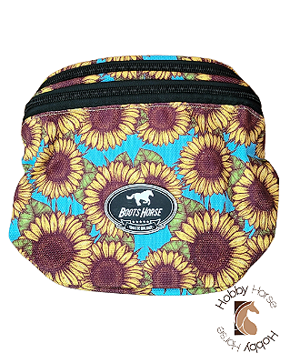 Pochete de sela Boots Horse estampa girassol