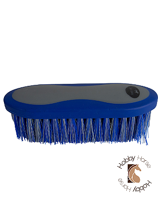 Escova para pelos azul/cinza