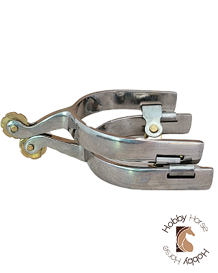 Espora nacional lisa roseta nível 1