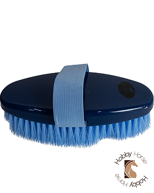 Escova round para pelos azul 17cm