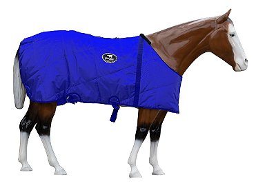 Capa de frio azul royal M