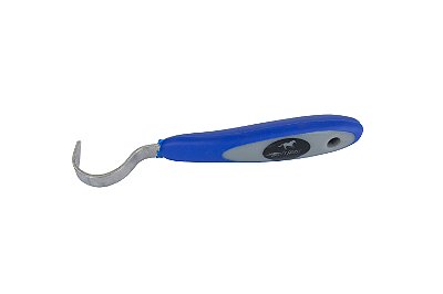 Limpador de casco com pegador azul royal