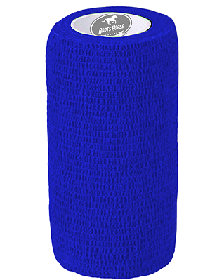 Bandagem elástica azul royal