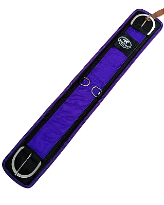 Barrigueira Combat Color 32" Boots Horse roxo