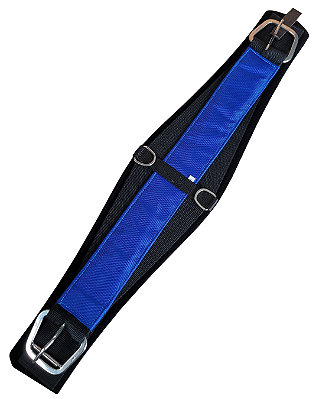 Barrigueira Wind Larga 32" Boots Horse azul royal