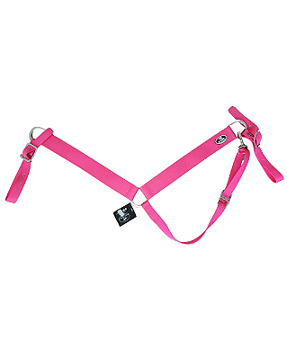Peitoral de nylon Boots Horse pink