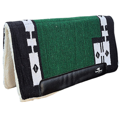 Manta Navajo Combat Boots Horse Verde Bandeira