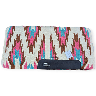 Manta Reverse Pressure Boots Horse Creme/Rosa