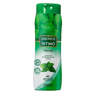 Sabonete Intimo Feminino Apinil 210ml Menta