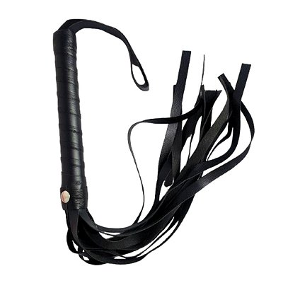 Chicote de Luxo - Bondage - 58 cm Preto