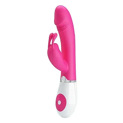 Vibrador de Ponto G e clitóris à Pilha