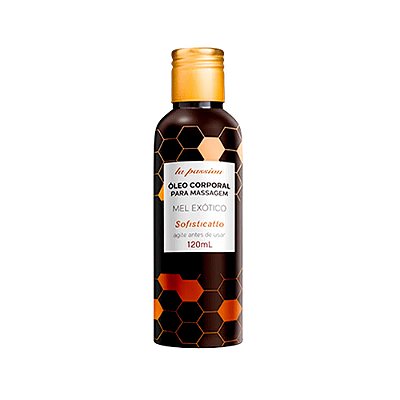 Óleo Corporal La Passion Mel Exótico 120ml Sofisticatto