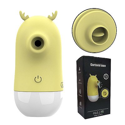 Sugador Vibrador de Pulsação - Alce 2 em 1 com Língua SI