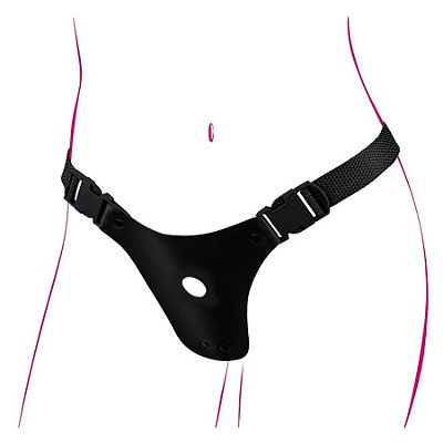 Cinta Peniana para Prótese de 1 Furo com Regulagem