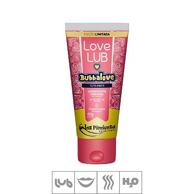 Love Lub Bubbalove Lubrificante Beijavel 60g Tutti fruitt