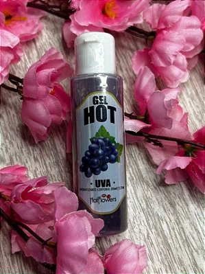 Gel Hot Aromatizante Uva 35ml Hot Flowers