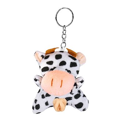 Chaveiro de Bichinho em Pelúcia com Genital Vagina Vaca